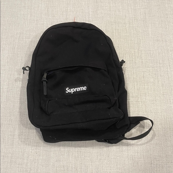 Supreme Classic Black Backpack